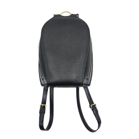 LOUIS VUITTON Mini Pochette Epi Leather Backpack Black - COA included! - Picture 2 of 15